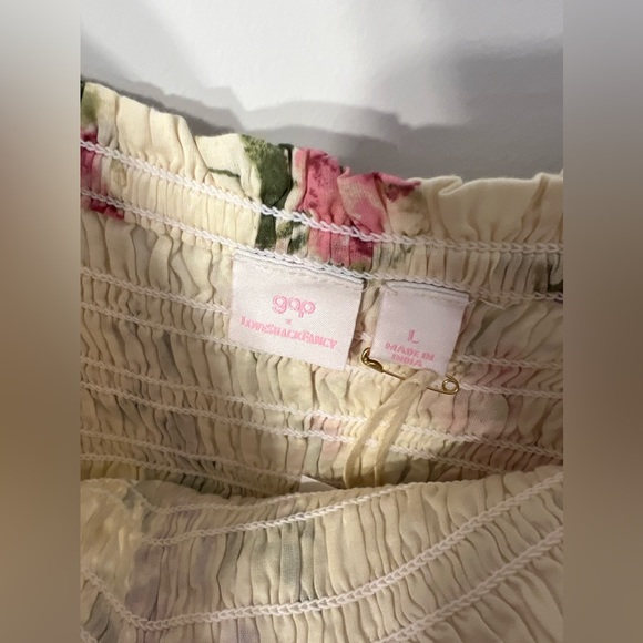 Gap × LoveShackFancy Floral Puff Sleeve Maxi Dress - Picture 4 of 4